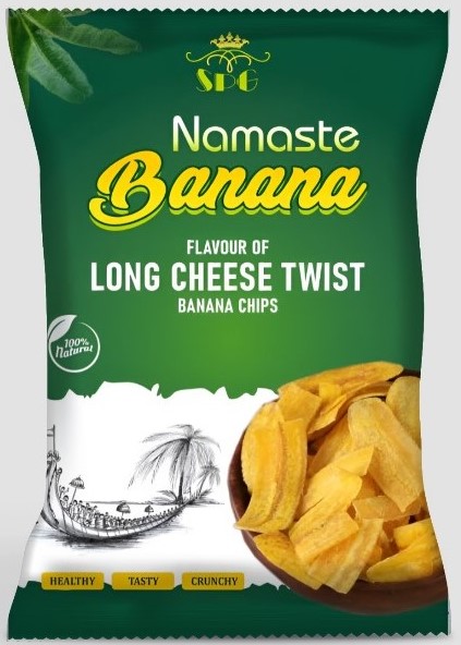 Long Cheese Twist Banana Chips
